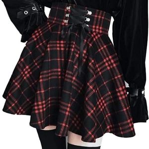 Goth Plaid Skirt